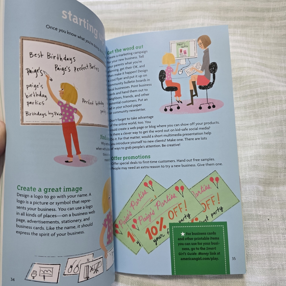 American Girl Green Guide to Money - Picture 8 of 9